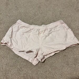 Pink Pinstriped Boxer Shorts Brandy Melville